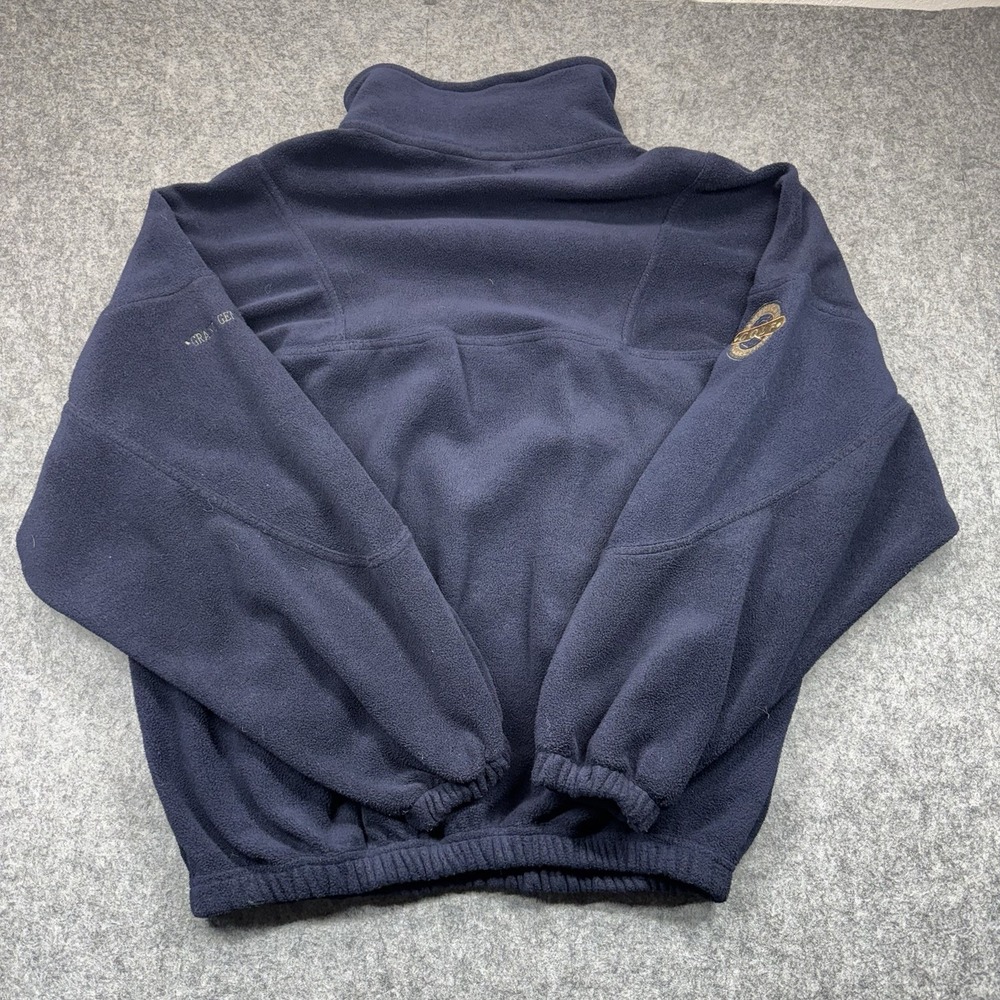 Vtg SID American Golf Collection Fleece 1/4 Zip Pullover Mens M Grand Geneva Res - Picture 2 of 8